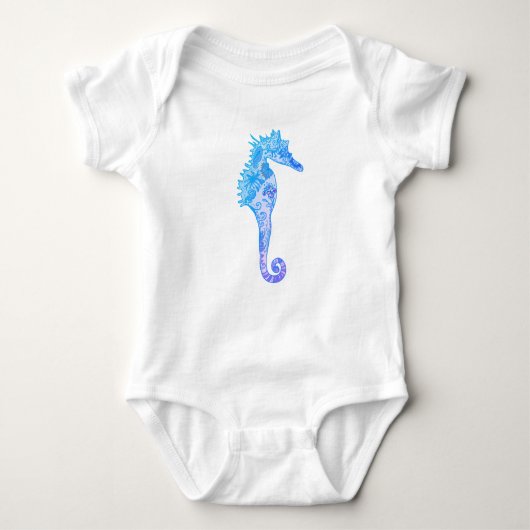 Body Mandala de Seahorse tirant le maillot de bébé (Devant)