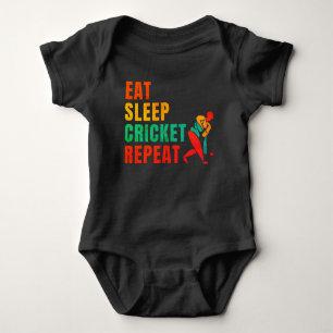 BODY MANGER DORMIR CRICKET RÉPÉTER - AMATEUR DE CRICKET