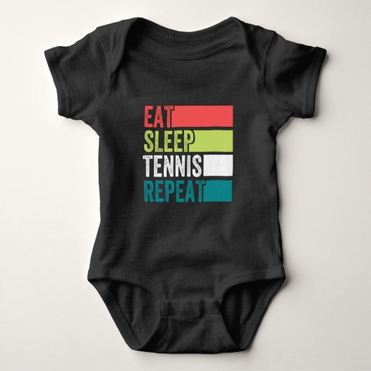 Body manger dormir tennis répéter (Devant)