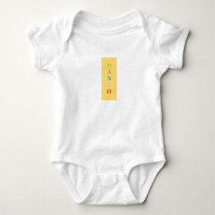 Body "Mango" Graphisme amusant Baby One Piece