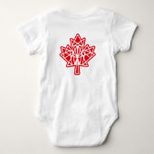 BODY MAPLE MADE WITH TRIANGLES CANADA FLAG BY MASANSER (Dos)