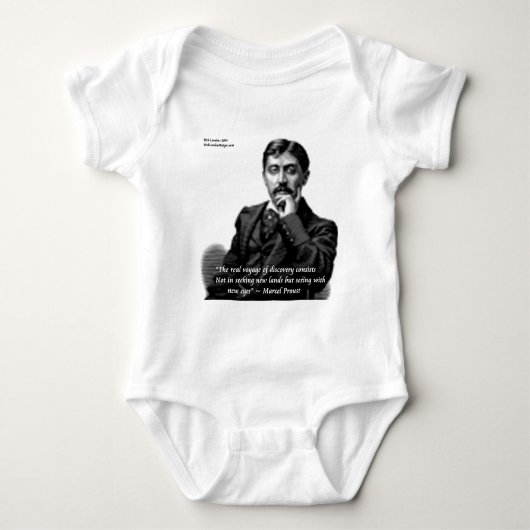Body Marcel Proust & Célèbre Citation (Devant)