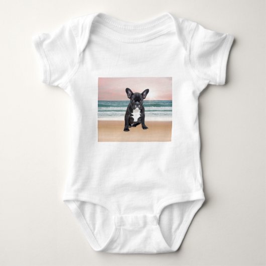 Body Mare French Bulldog Beach Eau Soleil (Devant)
