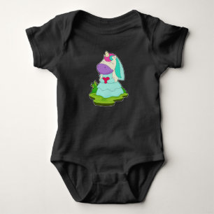 Body Mariée Licorne Cœur Mariage