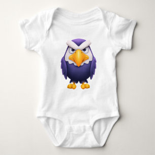 Body Mascotte Aigle Encolère – Oiseau Violet Mignon pou