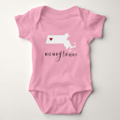 Body Massachusetts Home Grown State Tee (Devant)