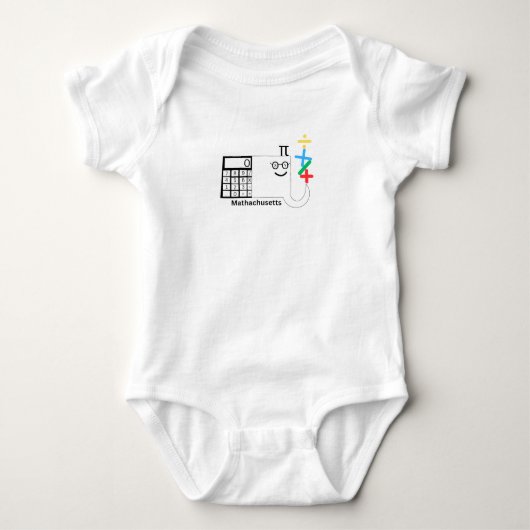 Body Massachusetts Mathachusetts Bodysuit bébé (Devant)