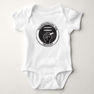Body Mathématiciens pour l'égalité Bodysuit bébé (temp)