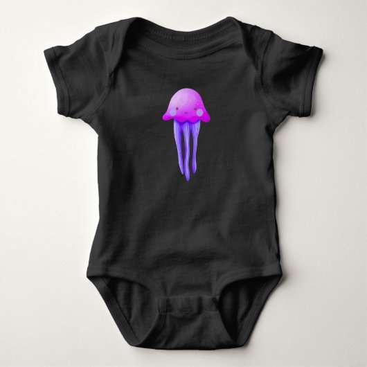 Body Méduse Rose Violet Mignonne (Devant)