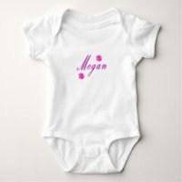 Megan Girls Name Logo,