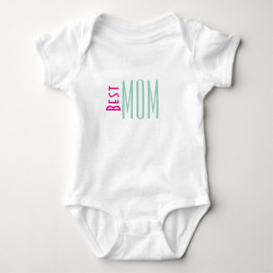 Body Meilleure maman Typographie Bodysuit bébé