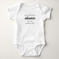 Meilleure tenue pour bébé aventure - Faire-part