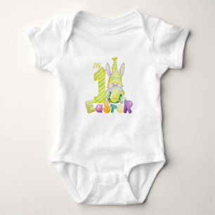 Body Mes 1er Tee - shirts de Bébé de Pâques