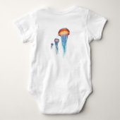 Body Mesmerizing Jellyfish T-Shirt - Dark Background Ar (Dos)