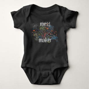 Body Mess Maker Messy Colorful Paint Splateaux