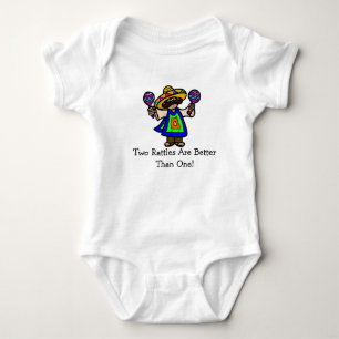 Body Mexicain avec la personnaliser de chemise de béb