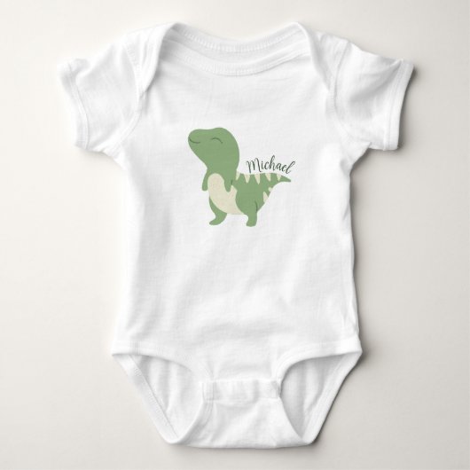 Body Michael Nom Reveal mignonne Dinosaur bébé Garçon v (Devant)