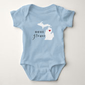 Body Michigan Home Grown State Tee (Devant)