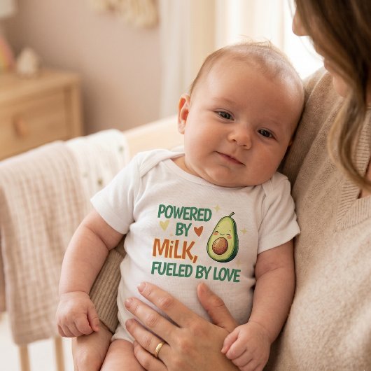 Body Mignon Alimenté par le Lait Propulsé par l'Amour A