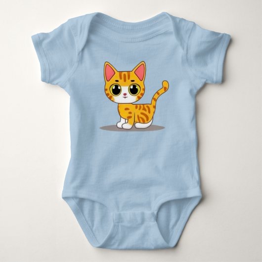 Body Mignon chaton drôle (Devant)