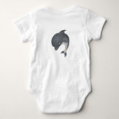 Body Mignon dauphin de l'océan nautique bébé côtier (Dos)