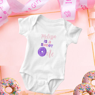 Body Mignon Rose Violet Douce Anniversaire d'une Fille