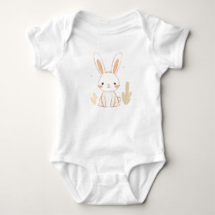 Body Mignonette Rabbit Bébé Jersey Bodysuit