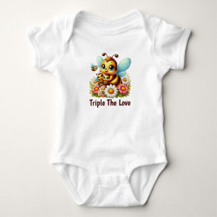 Body Mignonne abeille triple amour