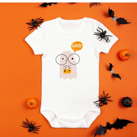 Body Mignonne Baby Ghost Halloween Baby Bodysuit