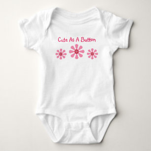 Body Mignonne Comme Un Bouton Bodysuit Bébé