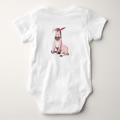 Body Mignonne costume bébé Donkey (Dos)
