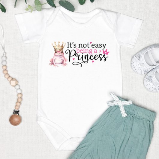 Body Mignonne drôle Pas facile d'être une princesse