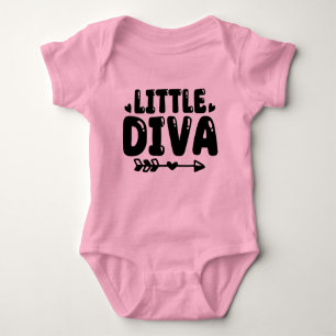 Body Mignonne Petit Diva Baby Girl Costume corporel
