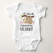 Body Mignonne Sloth Je préférerais être accroché avec M (Devant)