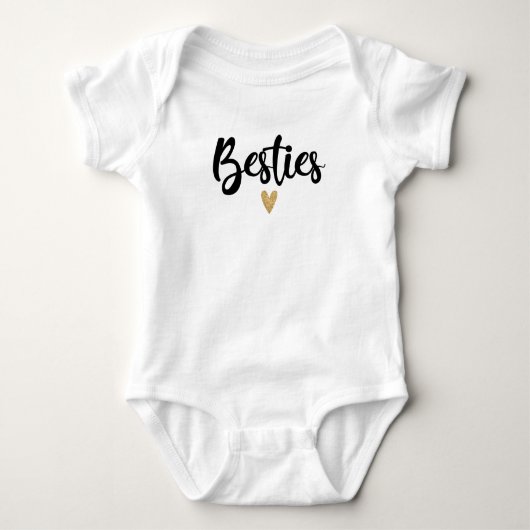 Body Mini-assortiment De Besties Script T-Shirt (Devant)