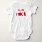 Body Mini enfant de Mick (Dos)