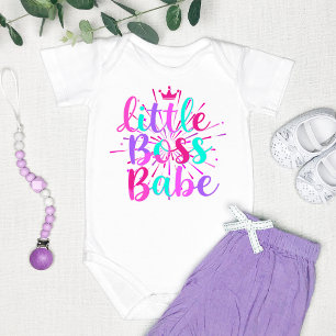 Body "Mini patronne" Coloré