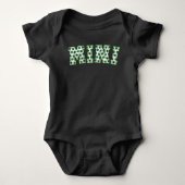 Body Mini Trèfle Chanceux Saint-Patrick Mini Shamrock (Devant)