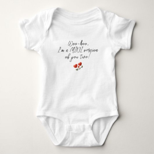 Body Mini Version Of You Two, Funny Unisex (Devant)