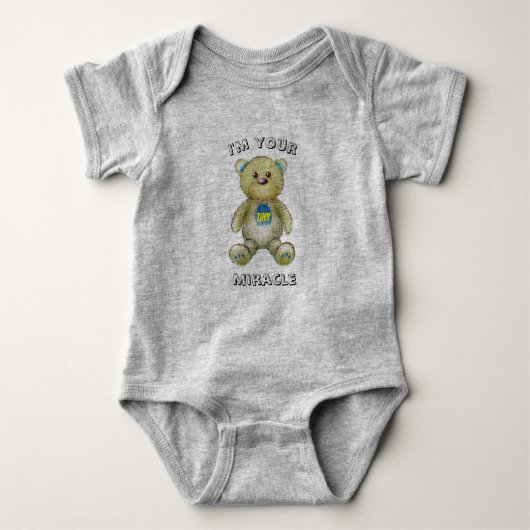 Body Minuscule Miracle Fancy Bear Bodysuit (Devant)