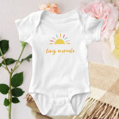 Body Minuscule Miracle jaune soleil