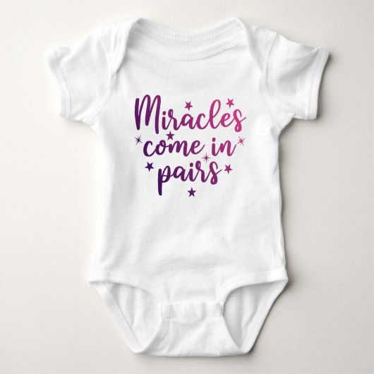 Body Miracles Venir En Paires Twin Baby (Devant)