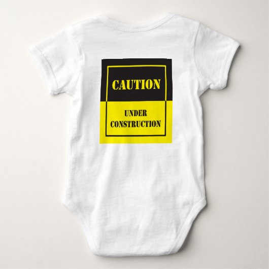 Body mise en garde en construction (Dos)