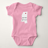 Body Mississippi Home Grown State Tee (Devant)
