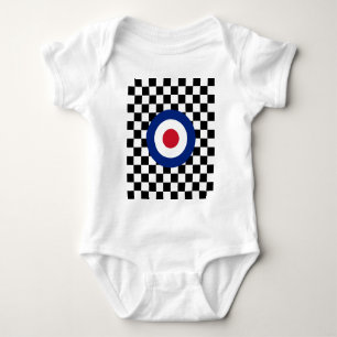 Body Mod de emballage noir Checkered de cible