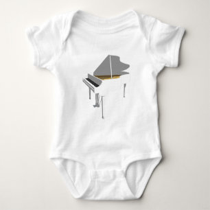 Body Modèle 3D:Grand piano blanc :