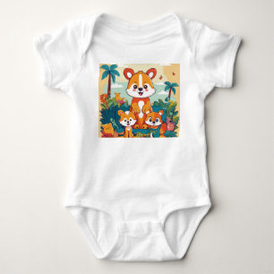 Body Modèle animal enfant joueuse