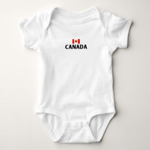 Body Moderne CANADA - Pays du drapeau canadien Souvenir