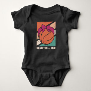 Body MOM de basket   Belle conception de basket-ball