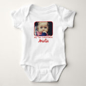 Body Mon 1er Noël Bébé`s Première Photo (Devant)